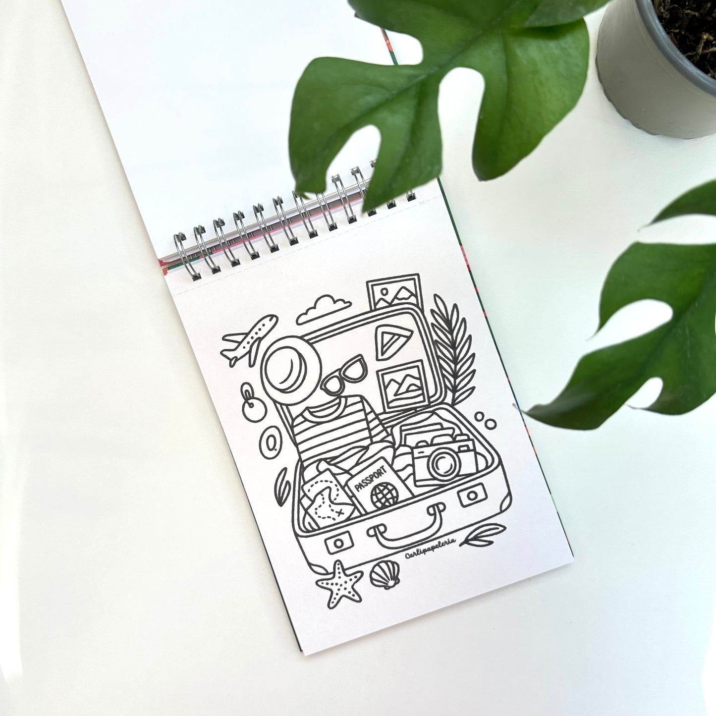 Con Calma coloring book