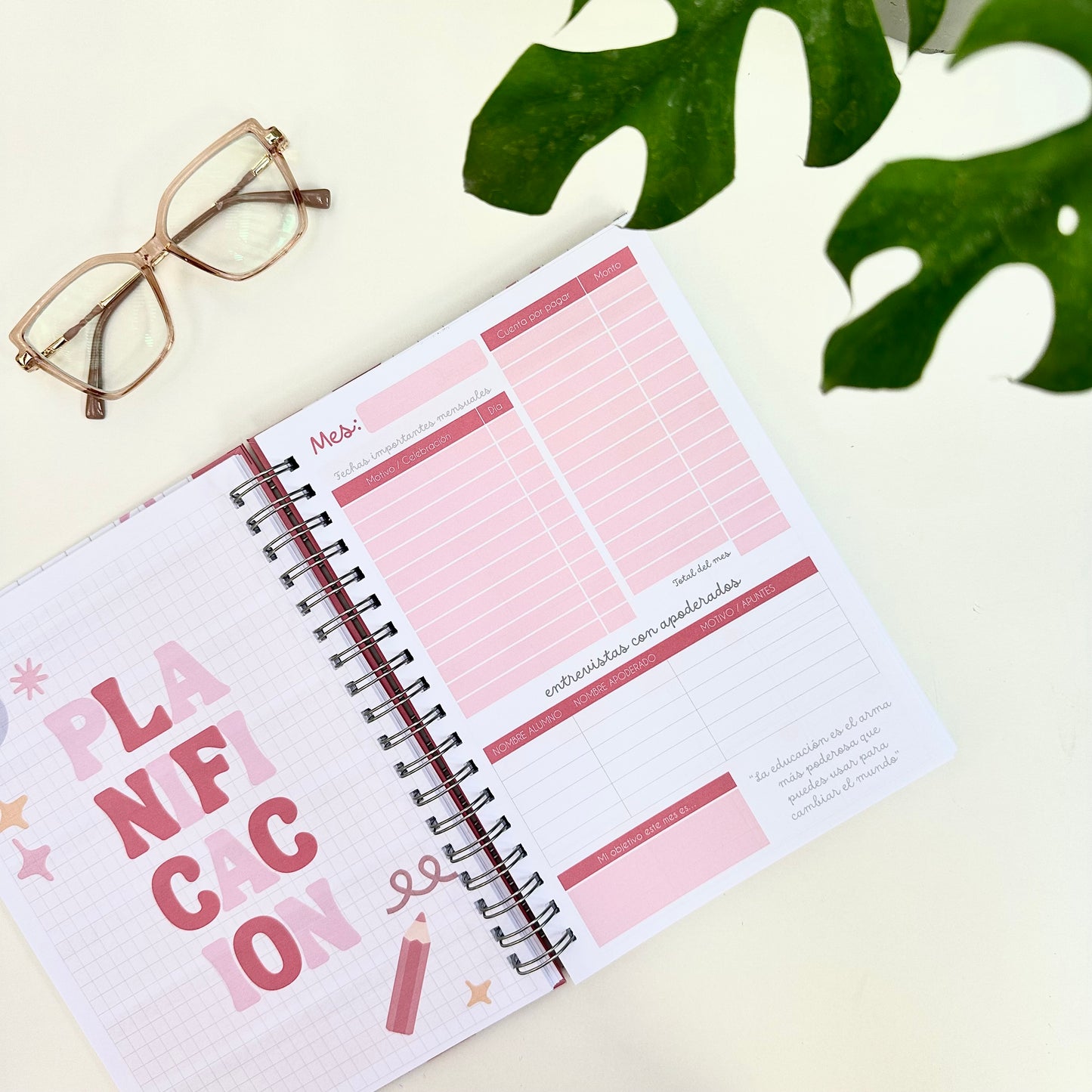 PLANNER DOCENTE RECARGADO