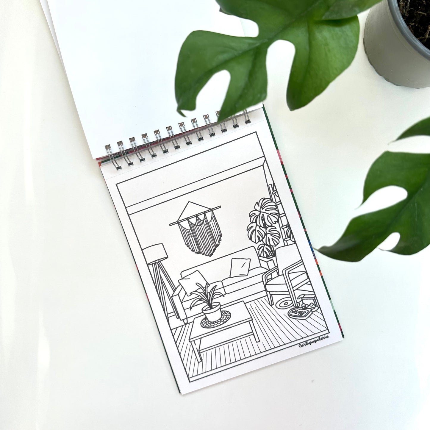 Con Calma coloring book